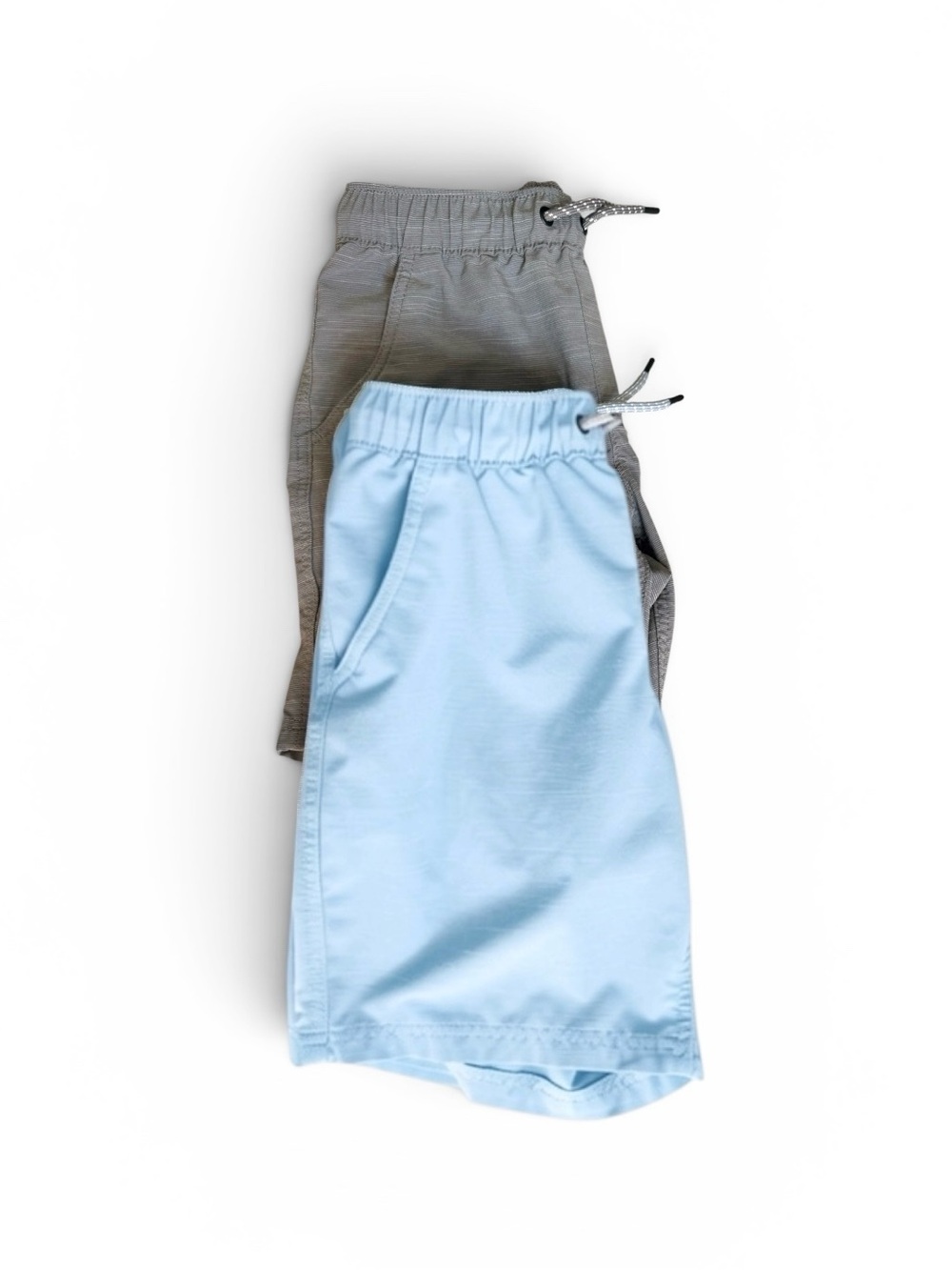 KOHL’s Sonoma Blue and Gray Kids Elastic Drawstring Shorts - 2-Pack